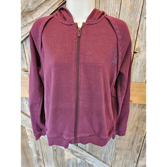 Under armour Jackets & Blazers - Under armour S loose fit pullover sweater women's active warm up hooded jacket